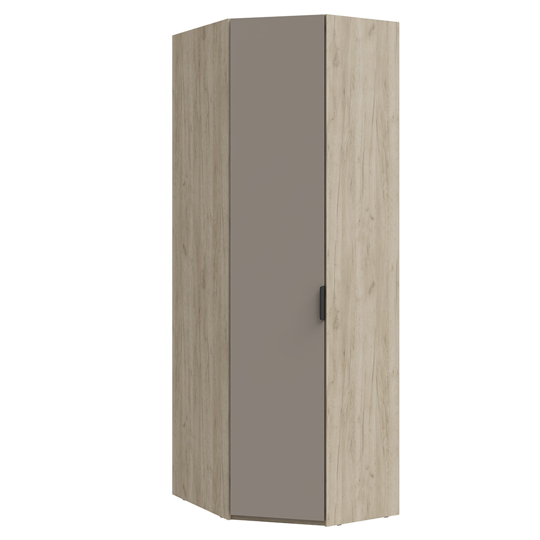 Угловой шкаф Napoli (Крафт серый/камень Терра)