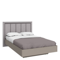 Кровать с мягким изголовьем Napoli-2 (Камень Терра)