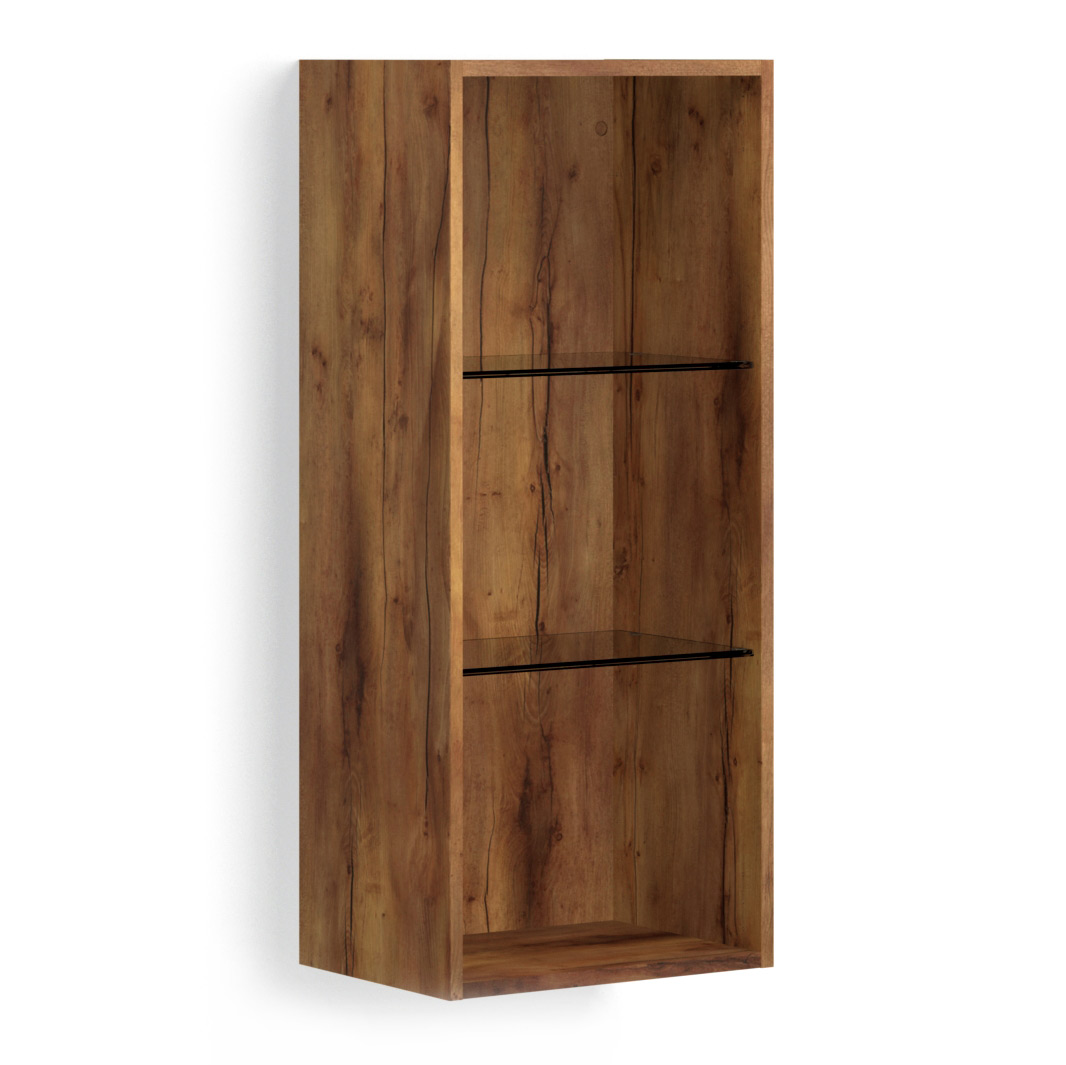 Навесной шкаф в гостиную Solo (таксония/крем)