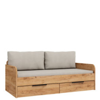 Кровать-тахта 90х200 с ящиками Napoli (Крафт золотой)