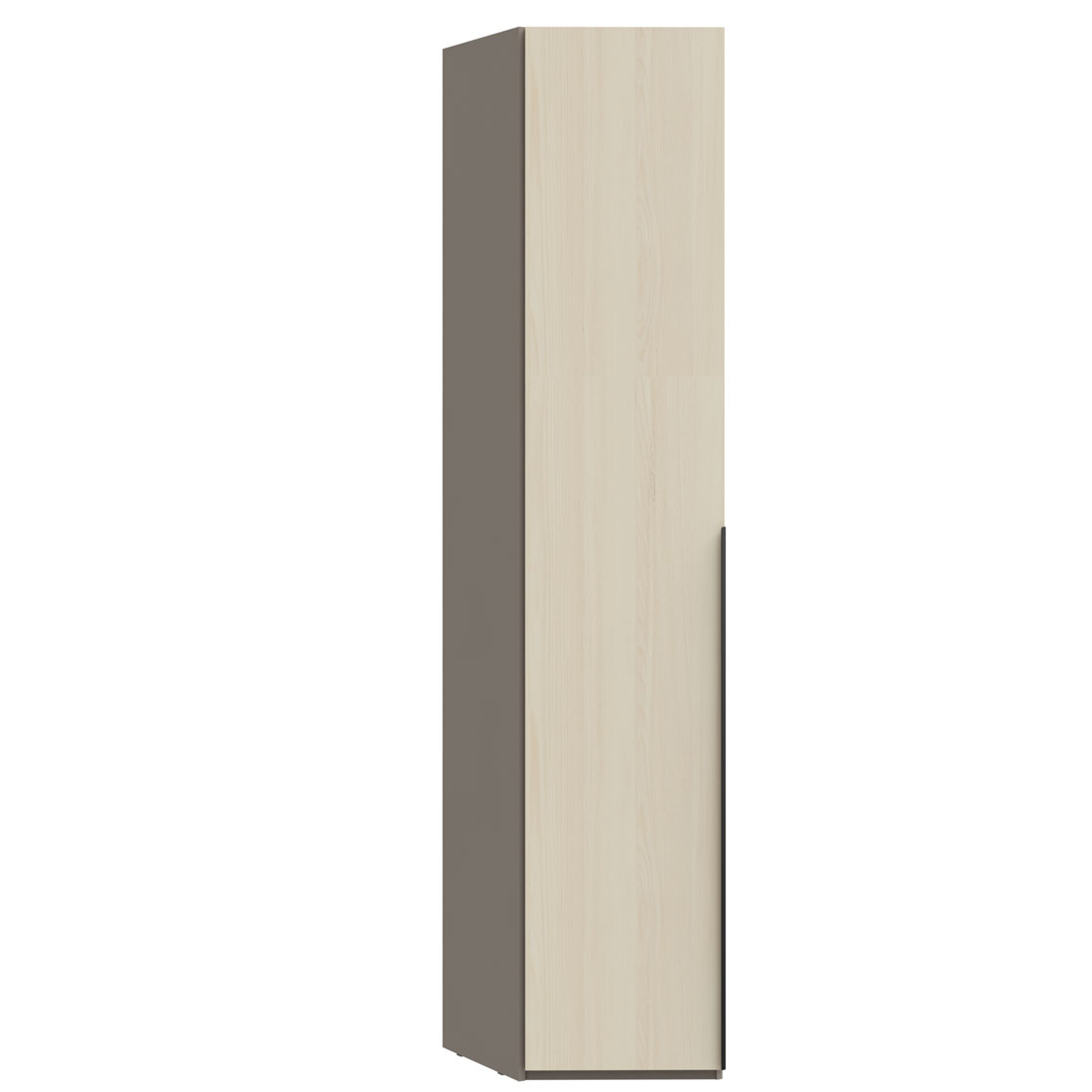 Угловой шкаф-пенал Наполи (Камень Терра/Ритмо) левый