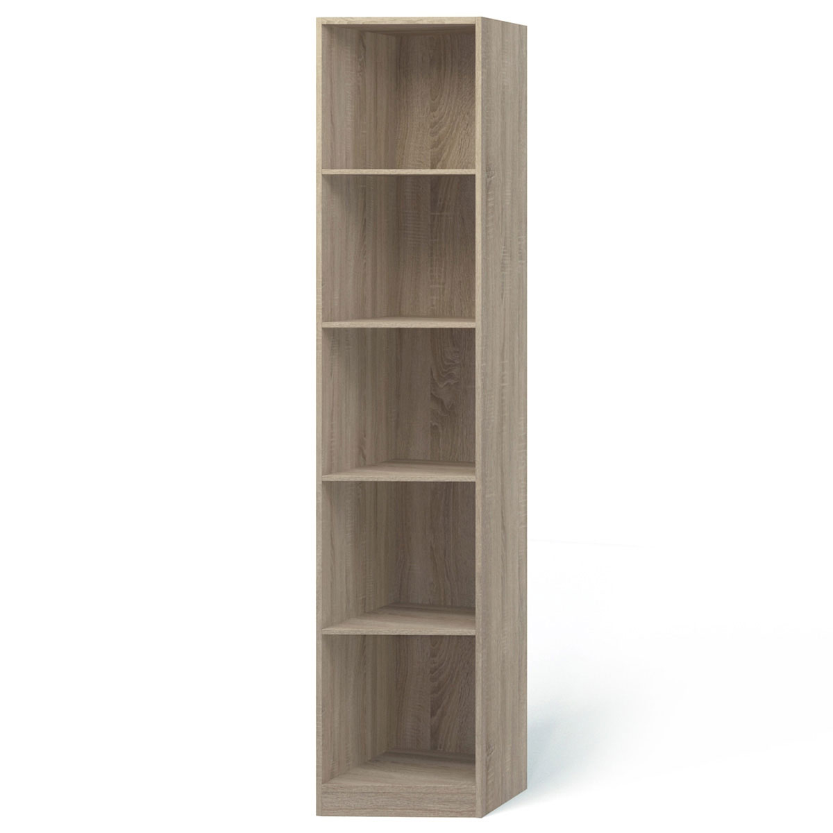 Шкаф-колонка переходной Solo (сонома/зеркало) правый