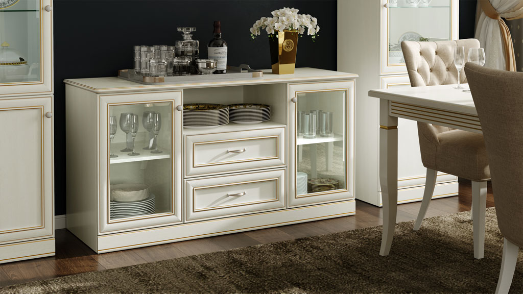 ТВ тумба Верди (дуб Белуна)