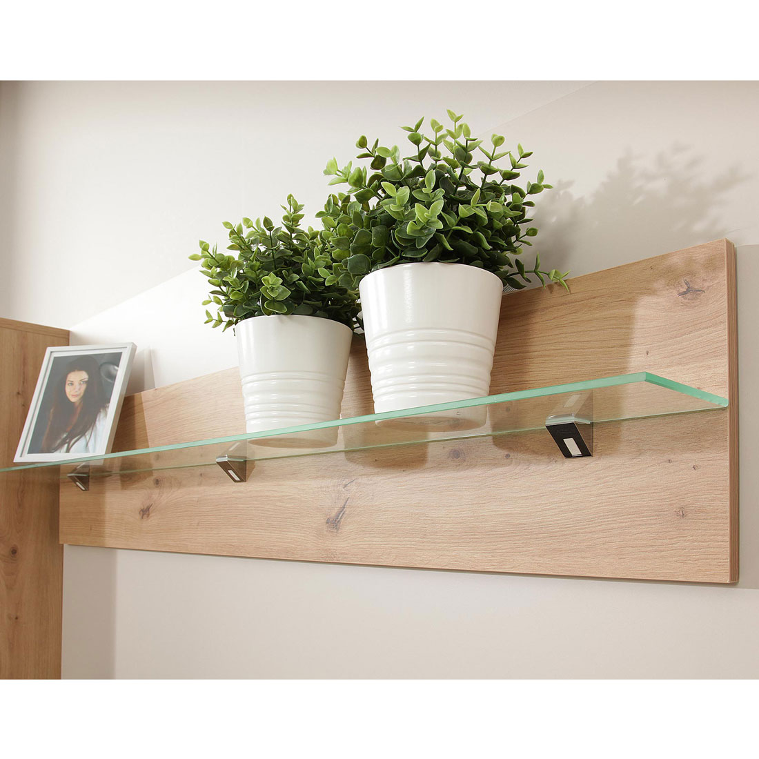 Гостиная Наполи (Дуб золотой/белый глянец)