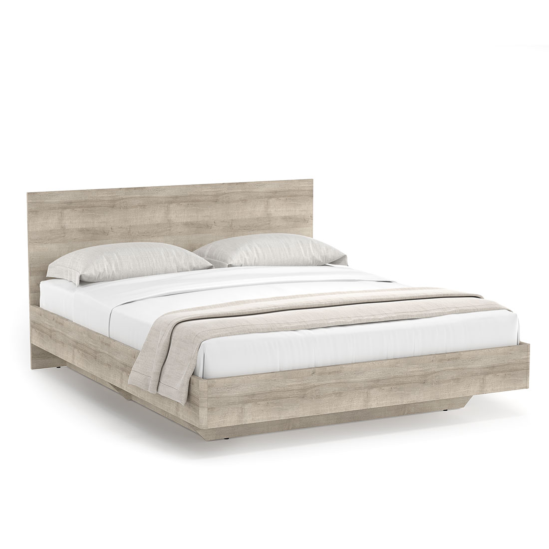 Кровать Napoli с матрасом (Крафт серый)