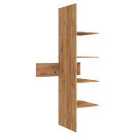 Стеллаж внутренний Napoli (дуб Крафт золотой)