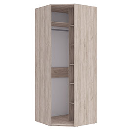 Корпус углового шкафа Napoli (Крафт серый)