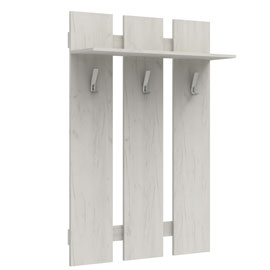 Вешалка навесная Наполи (дуб Крафт белый)