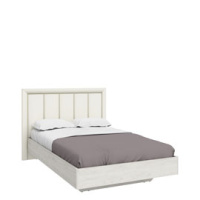 Полуторная кровать с ящиком Napoli-2 (Крафт белый)