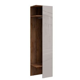 Шкаф для верхней одежды Solo (таксония/моккачино)