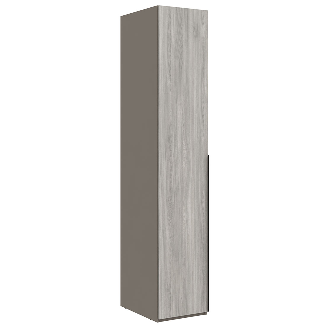 Шкаф-пенал Наполи (Камень Терра/Фумо)