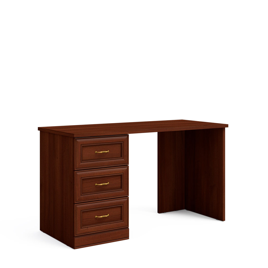 Письменный стол с тумбой Верди (орех Леванте)