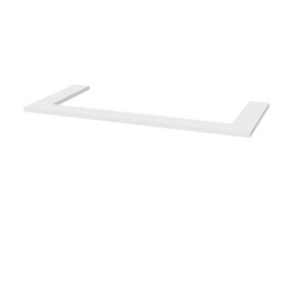 Комплект дек. эл. для 3 дверного шкафа (белый матовый)