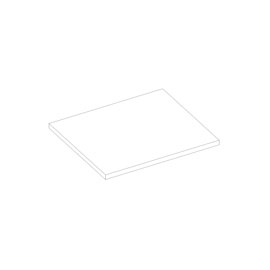 Полка Люмия (Белый матовый)