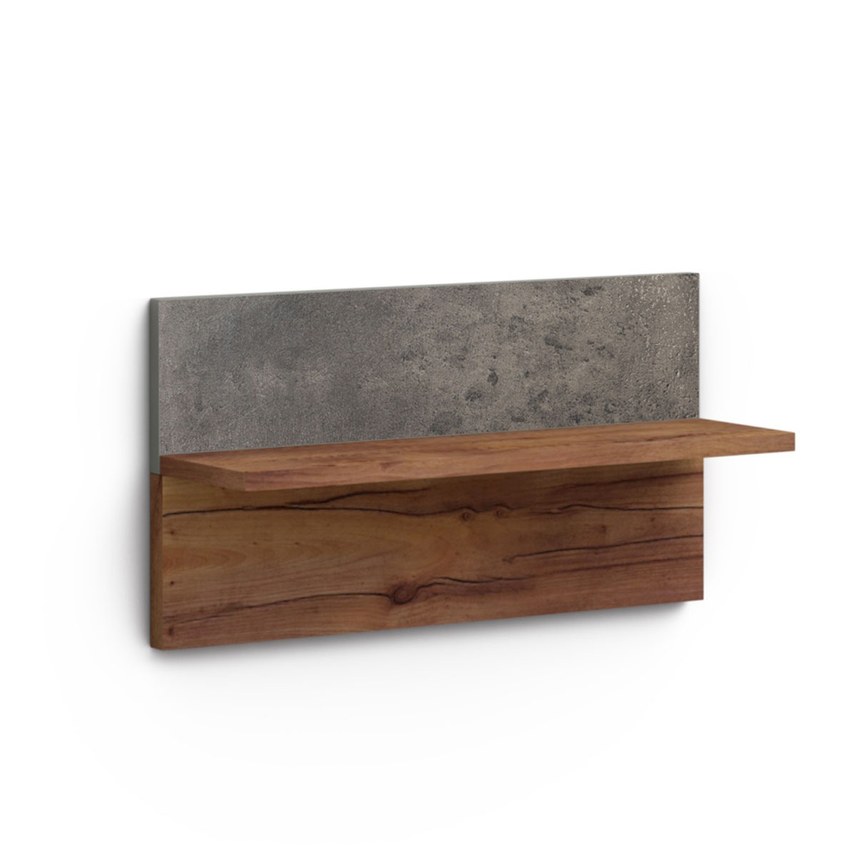 Полка настенная Solo (Таксония/Бетон Dark)