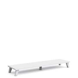 Цоколь 1500 мм на опорах (белый матовый)