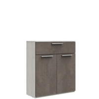 Тумба для прихожей Наполи (дуб Крафт белый)