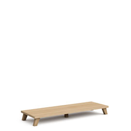 Цоколь 1200 мм на опорах (дуб Ривьера)