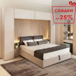 Спальня Сарино (Кашемир серый / Иланга)