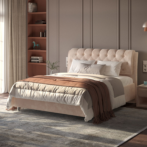 Мягкая кровать Chester 160х200 (категория 0, Lofti)