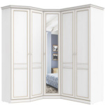 Угловой шкаф 5 дверей Верди (дуб Белуна)