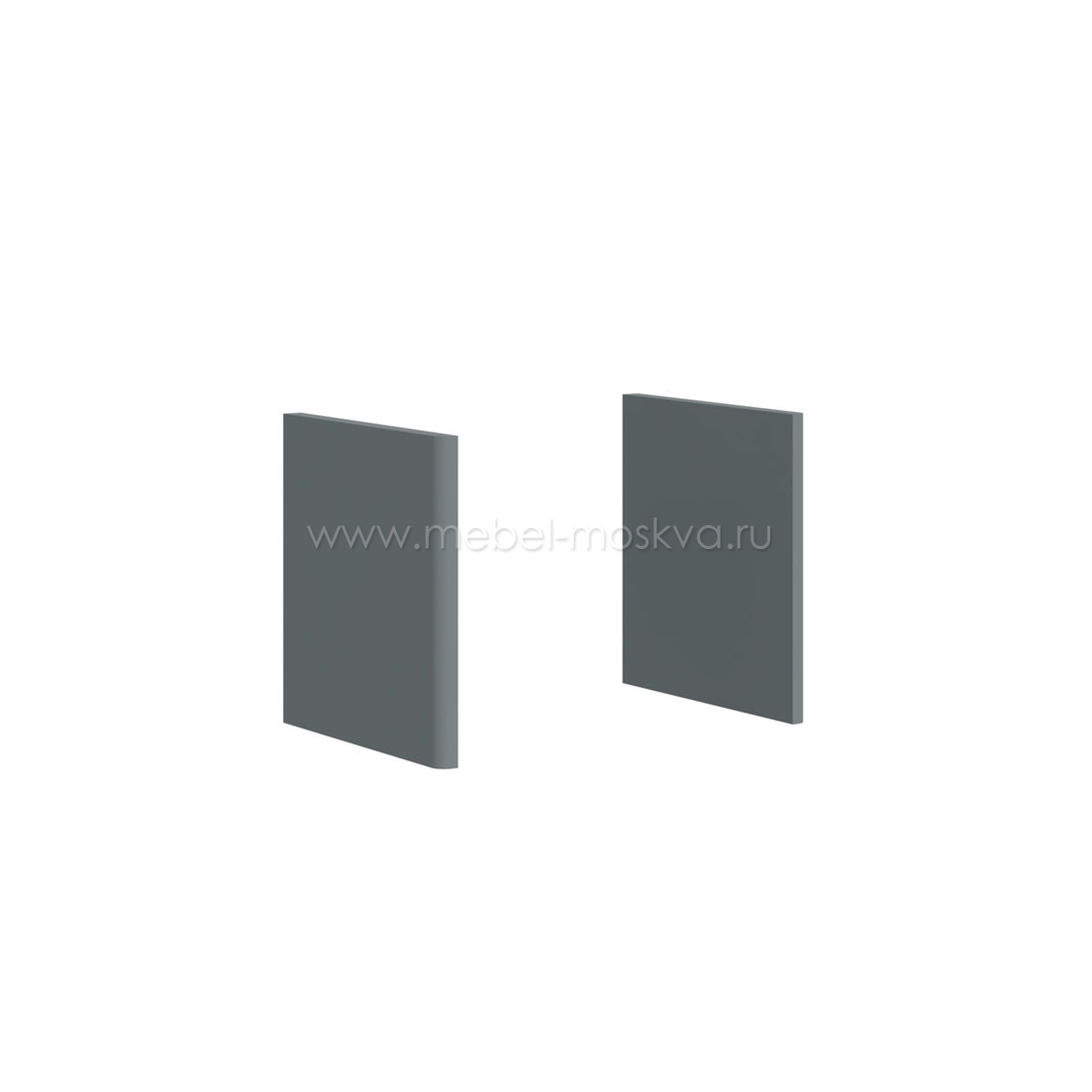 Боковые стенки Soft Илма-3 (серый темный матовый)