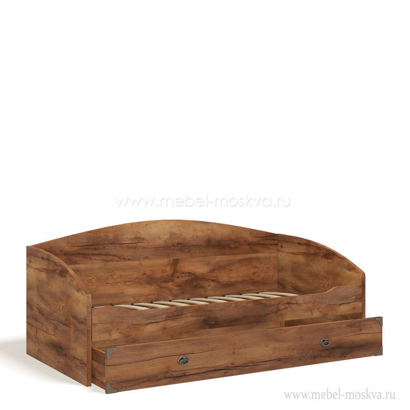 Кровать с выдвижным ящиком 90х190 Атлантида (таксония)