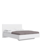 Кровать двуспальная Соло 160х200 под подушку 04 (белый)