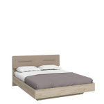 Двуспальная кровать с ящиком Napoli-1 (Крафт серый)