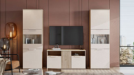 Гостиная Napoli (дуб Крафт серый/кашемир)