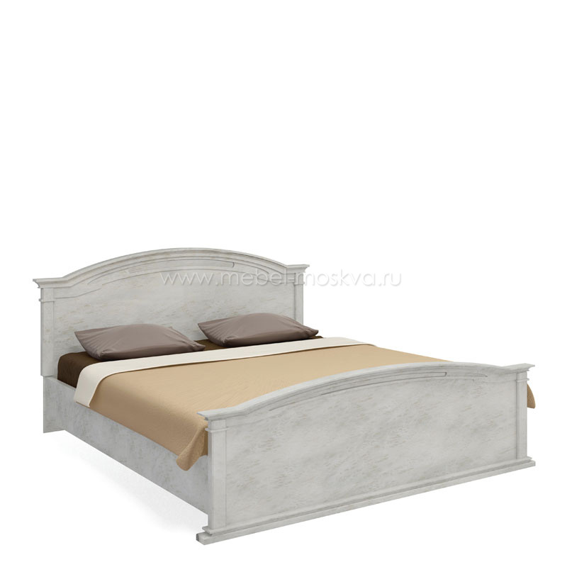 Кровать двуспальная Ария "Венеция" 180х200 (Savana Bianco)